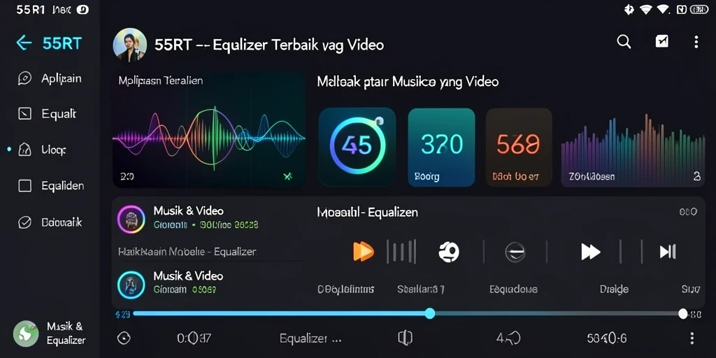 Tampilan antarmuka aplikasi 55RT yang intuitif dan fungsional.