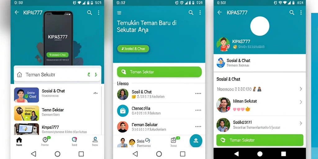 Tampilan antarmuka KIPAS777 yang sederhana dan menarik.