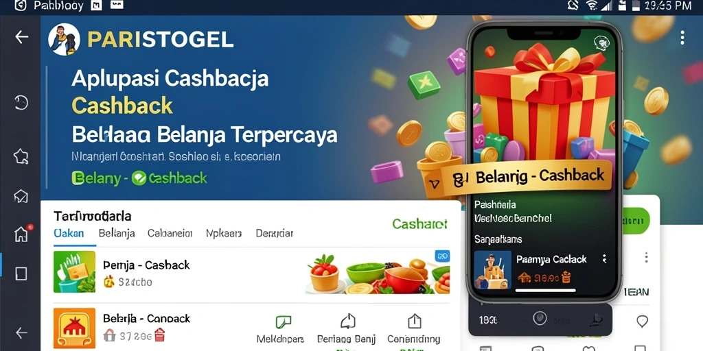 Tampilan aplikasi PARISTOGEL yang menarik dan mudah digunakan.