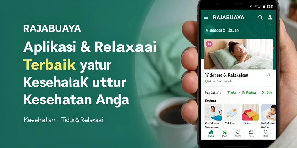 Tampilan antarmuka RAJABUAYA yang sederhana dan menenangkan.