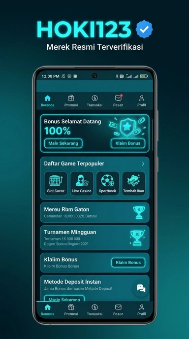 Kanal Resmi Unduh APK hoki123 untuk Android